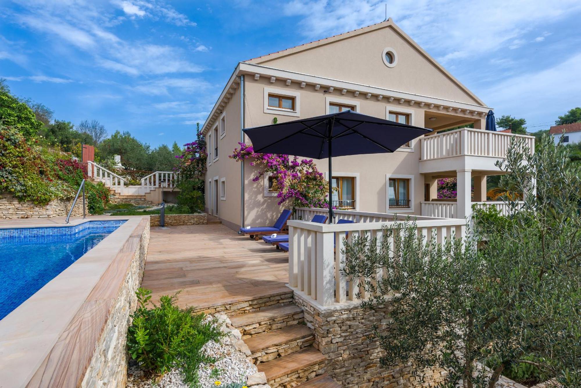 Apartments - Villa Ana Milna  Exterior foto